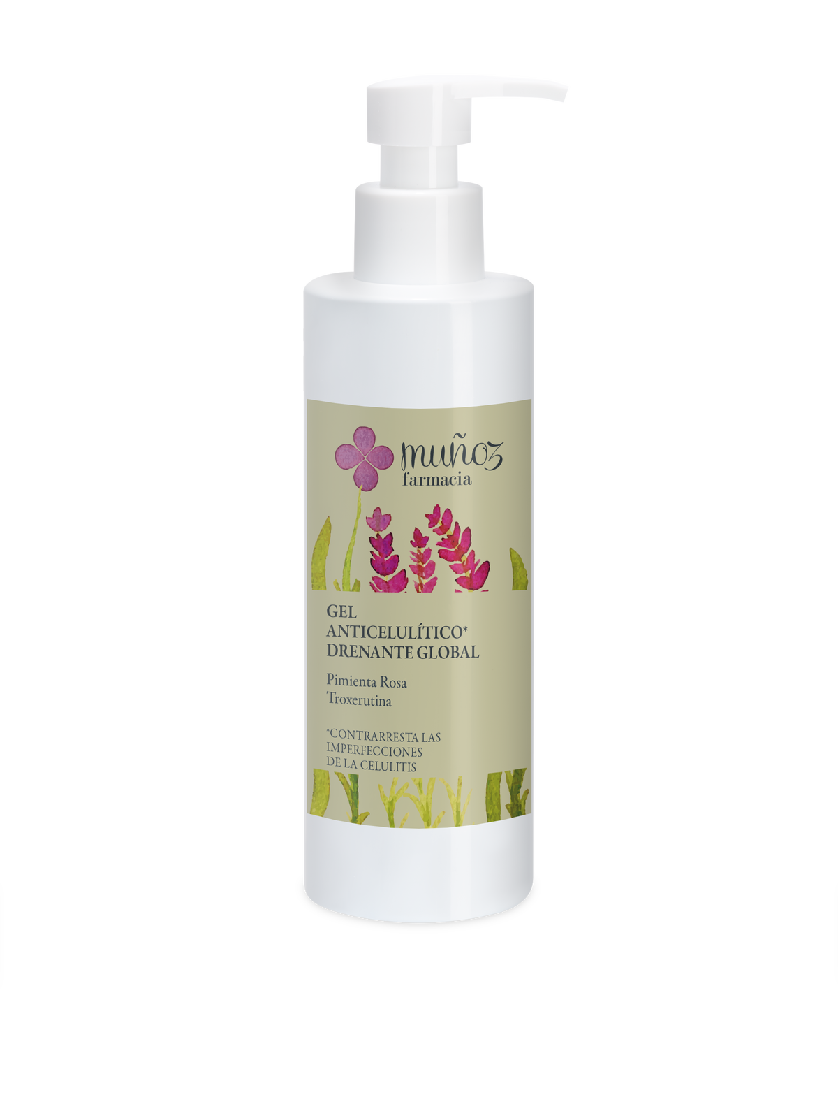 MUÑOZ DERMO CORPORAL ANTICELULITICO Y DREN 300ML